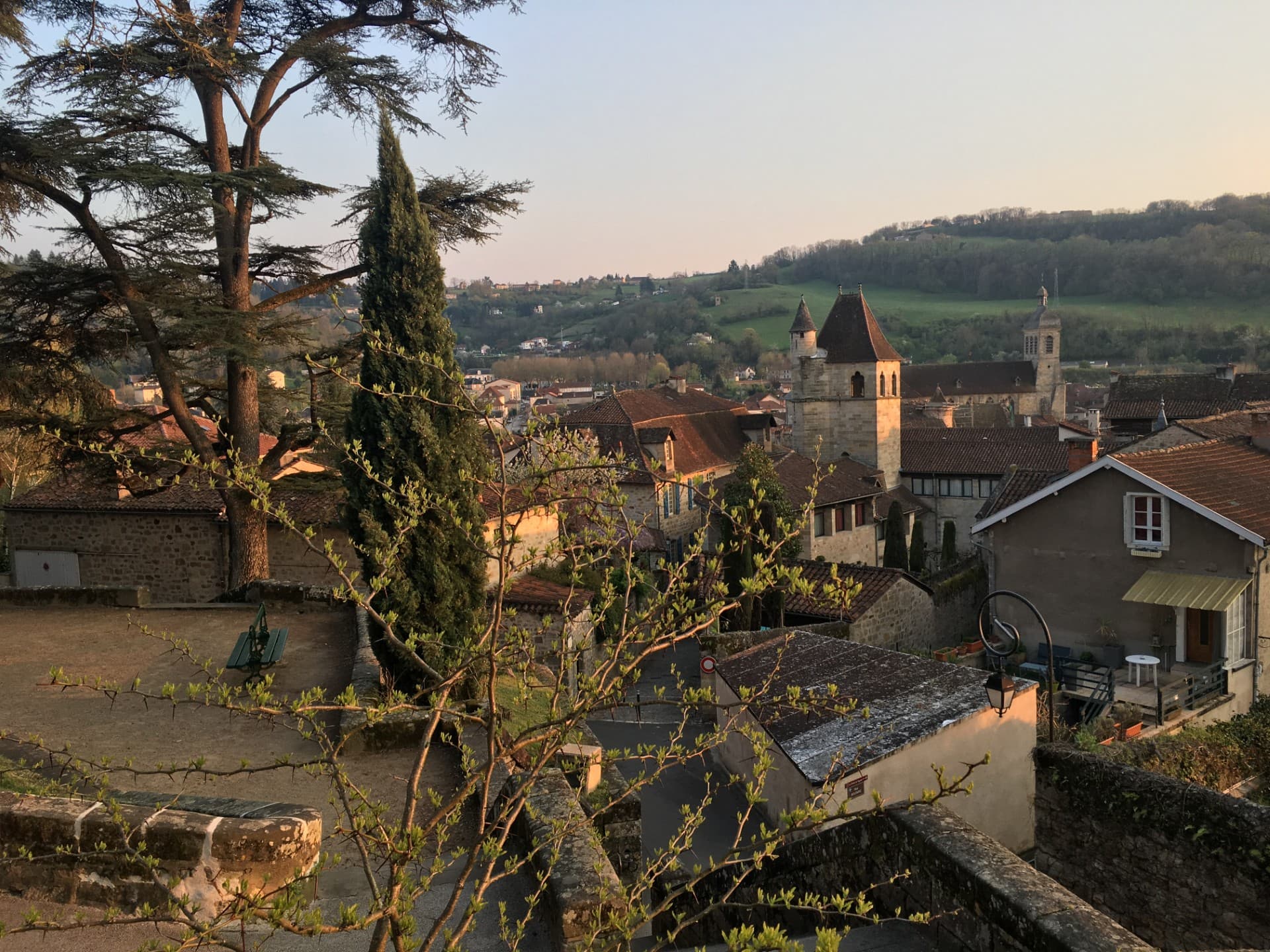 Vue panoramique de Figeac